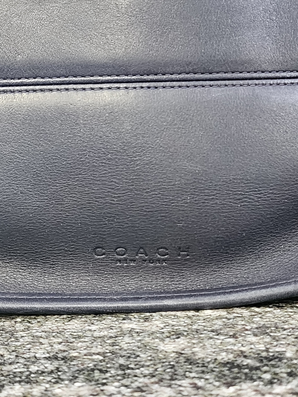 Coach Tribeca Vintage Leather Shopper Tote with Gold Hardware 1998 United States - Picture 2 of 13